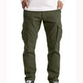 thumbnail image 1 of Clearance Cargo Pants for Men Relaxed Fit with Pockets Baggy Big and Tall Cargo Pants Lightweight Rip Stop Outdoor Casual Straight Leg Pants, 1 of 4