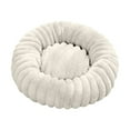 thumbnail image 1 of Hvmvliv Cats Bed Dogs and Cats Bed Donut Warming Cozy Soft Round Bed Plush Pet Cushion Bed for Small Medium Dogs and Cats 19.7x19.7in, 1 of 7