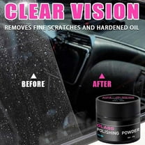 Clearance! Cerium Oxide Glass Polishing Powder - Glass Scratch Remover | Windshield Scratch Repair | Car Glass Oil Film Cleaner | Car Window Glass Polishing Compound on Clearance A