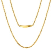 Clearance Chains Necklaces for Men Gold Hip Hop Jewelry for Women Him Birthday Everyday Christmas Gift,16-30inch