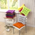 thumbnail image 1 of Clearance Chair Cushions Cushions for Outdoor Furniture Cushions for Sofa Soft Red Square Floor Cushion Plush Seat Pad for Meditation, Yoga, and Home Decor 16x16 Inches, 1 of 5
