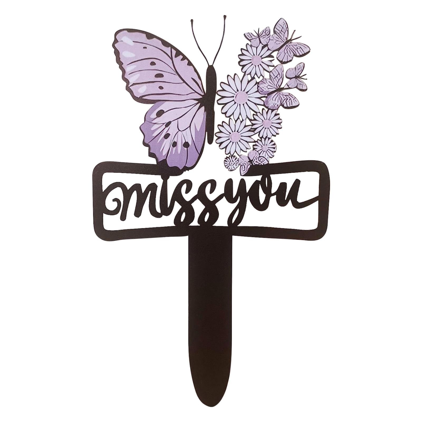 Clearance！ Chaoliuy Grave Markers Cemetery Solar Lights Parents Angel