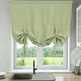 thumbnail image 1 of Check Lace Up Curtains For Windows 46 X 63 Inch Rod Pocket Translucent Filter Curtains For Kitchen Bedroom Living Room Doors And Windows Farmhouse 1 Panel, 1 of 7