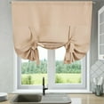 thumbnail image 1 of Check Lace Up Curtains For Windows 46 X 63 Inch Rod Pocket Translucent Filter Curtains For Kitchen Bedroom Living Room Doors And Windows Farmhouse 1 Panel, 1 of 7