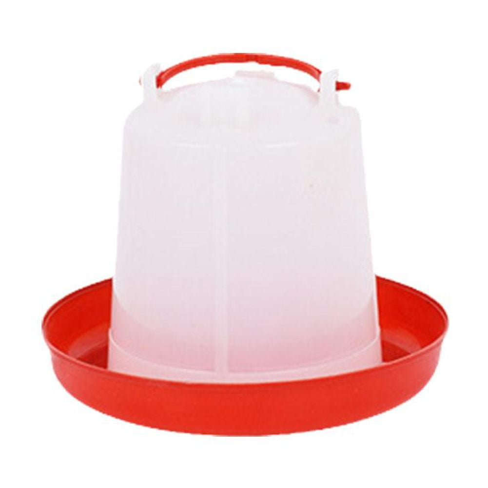 Clearance! Chicken Feeder Drinker Poultry Chick Hen Quail Bantam Food Water Kettle N1Q0