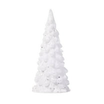 Christmas 1 Pack Acrylic Christmas Tree Lamp, Enchanted Light Up 7 Colors Changing Lights, 5 x 2 Inch Mini Christmas Tree with Lights for Room Table Decor （1Pcs）
