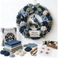 thumbnail image 1 of Clearance!Christmas 3D Fabric Poke Wreath DIY Kit, Christmas Wreath DIY Kit for Adults Teens, Christmas Decorations Gift, 1 of 7