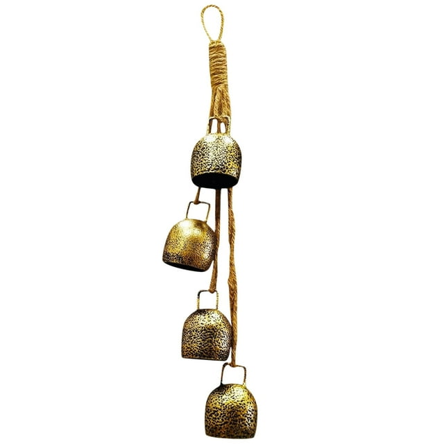 Clearance! Christmas Bell Decorations (4pcs) Christmas Bell Brass Metal
