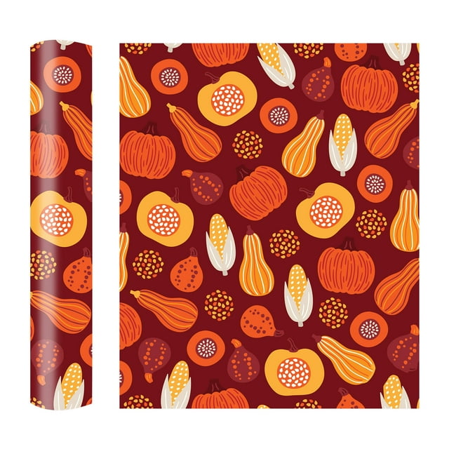 Clearance Christmas Decor! Zuioae Autumn Thanksgiving Heat Transfer Htv