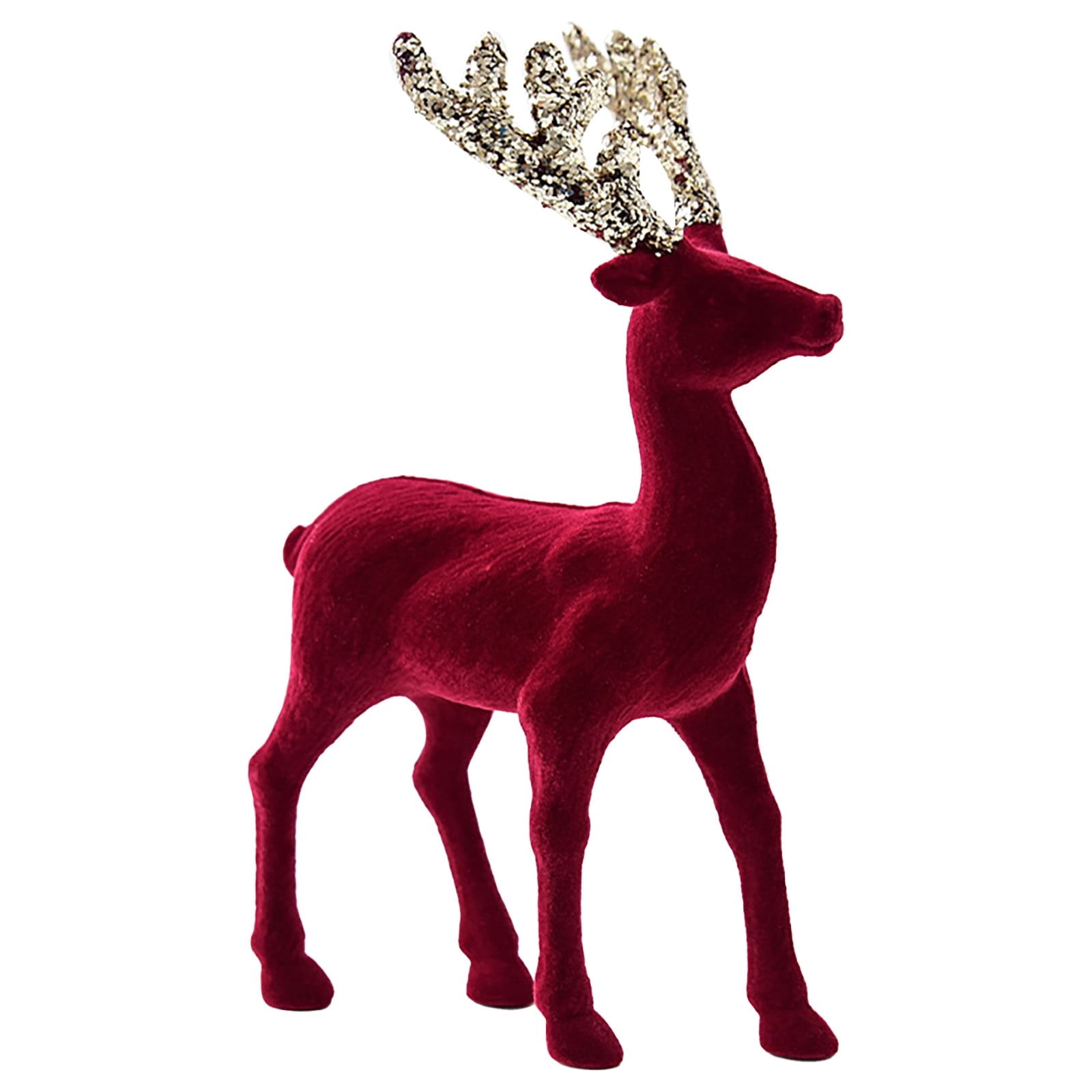 Clearance Christmas Decoration Indoor 100PC Christmas Reindeer Tabletop