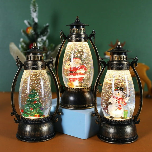 Clearance Christmas Decoration! Save up to 50% Christmas And Halloween Decorations Crystal Balls Glowing Hand Oil Lamps Snow Lamps Christmas Gifts Christmas Desktop Ornaments