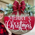 Clearance! Christmas Decorations Merry Christmas Sign Outdoor Wreath