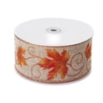 thumbnail image 1 of Clearance Christmas Decorations! Zuioae Wide-Brimmed Imitation Linen Ribbon Decorative Ribbon (Qty: 1*Ribbon), Wide Edge Imitation Linen Ribbon Decorative Ribbon 6.3 Cm Widened Wire Wrapping Kock Belt, 1 of 9
