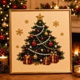 thumbnail image 1 of Clearance Christmas Diamond Art Kits for Adults, Christmas Pearl Beads Art Craft for Adults & Beginners, Gemstone Diamond Dots Beads Painting for Home Wall Decor, 1 of 9