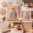 thumbnail image 1 of Clearance Christmas Diamond Art Kits for Adults, Virgin Mary Diamond Art,Religious Wall Art Frame, Christian Mosaic Craft Kit, Christ Pearl Gem Painting Crafts, 1 of 10