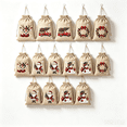 thumbnail image 1 of Clearance! Christmas Drawstring Gift Bags – Christmas Gift Bags, Christmas Bags, Candy Bags, Christmas Candy Bags, Gift Bags for Holiday Treats and Party Favors, 1 of 6