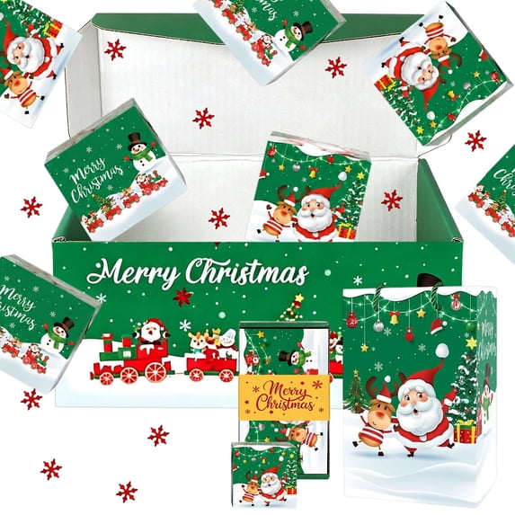 Clearance! Christmas Surprise Gift Box, Exploding Cash Gift Box with 4 Surprise Boxes,