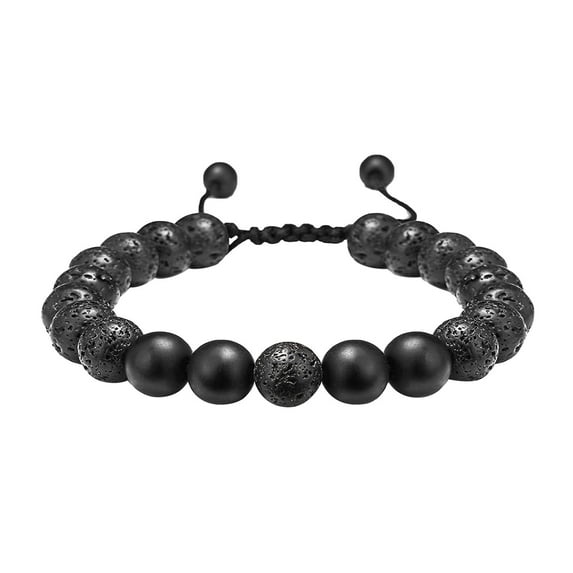 Clearance! Christmas Gifts Moocorvic Jewelry & Fashion Bracelets Women Bracelet Suit Tiger's Eye Stone Turquoise Woven Stone Volcanic Bracelet