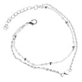 thumbnail image 1 of Christmas Gifts Moocorvic Bracelets Women Stainless Steel Anklets Love Heart Bracelet, 1 of 4