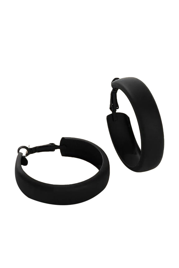 Christmas Gifts Moocorvic Rings for Women Fashion Vintage Fluorescent Paint Lacquered Ear Hoop Multicolor Earrings
