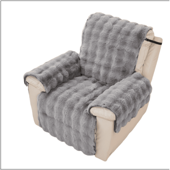 Sofa Cushion*1 Set Christmas Gradient Recliner Sofa Cushions Recliner Chair Washable Recliner Chair Sofa Soft Faux Sofa Thick Chair Cushion