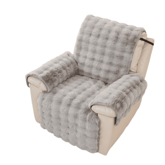 Christmas Gradient Recliner Sofa Cushions Recliner Chair Washable Recliner Chair Sofa Soft Faux Sofa Thick Chair Sofa Cushion*1 Set