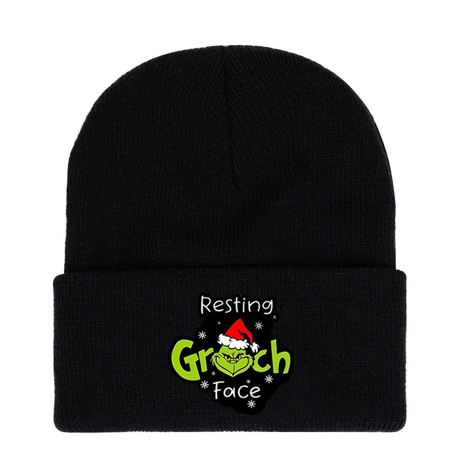 Clearance before Christmas,Grinch Hat,Christmas Beanie Hats for Men ...