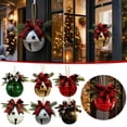 thumbnail image 1 of Clearance! Christmas Hanging Ornament Bell Pendant Christmas Decoration 14.6" Giant Metal Christmas Bell Hanging Ornament (Gold), 1 of 9