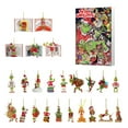 Clearance Christmas Holidays Decor Christmas Advent Calendar 2024 with