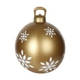 thumbnail image 1 of Hvmvliv Christmas Inflatable Ball Ornaments 23.6in Gold Outdoor Christmas Inflatable Decorated Ball Giant Christmas Inflatable Ball Yard Christmas Decorations, 1 of 6