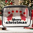 thumbnail image 1 of Clearance Christmas Makeup Bag, Transparent PVC Travel Toiletry Bag with Zipper - I, 1 of 4