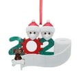 Clearance Christmas Ornaments 2024,Iron Art Personalized Survived