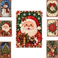 thumbnail image 1 of Clearance! Christmas Pearl Art Kits for Adults, 5D Pearl Diamond Art Diy Kits DIY Pearl Painting Kit for Adults & Beginners (Santa), 1 of 9