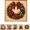 thumbnail image 1 of Clearance! Christmas Pearl Art Kits for Adults Pearl Diamond Art Diy Kits DIY Pearl Painting Kit for Adults & Beginners (Santa), 1 of 5