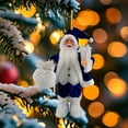 thumbnail image 1 of Christmas Santa Claus Ornaments 2025 Decoration Hanging Ornament, 2D Acrylic Hanging Holiday Ornament Christmas Tree, Hanging Ornaments Christmas Decor Holiday Party Gifts, 1 of 6