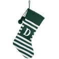 thumbnail image 1 of OAVQHLG3B Christmas Stockings with Initials, Large Embroidered Monogram Knit Christmas Stocking,Xmas Stocking for Kids, Holiday and Family Stocking for Fireplace or Party Decoration, 1 of 5