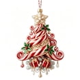 thumbnail image 1 of Clearance Christmas Tree Decorations, Xmax Tree Vintage Christmas Ornaments, Handmade Xmax Tree Hanging Decorations for Home, 1 of 6