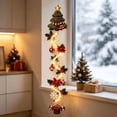 thumbnail image 1 of Clearance!Christmas Tree Glowing Christmas Door Hanger, Warm Lighted Vertical Holiday Hanging Decor with Festive Accents for Front Door Side, Entryway and Wall, 1 of 5