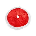 thumbnail image 1 of Hvmvliv Christmas Tree Skirt(36in) White and Red Xmas Tree Skirt Christmas Tree Decoration Soft Skirt for Universal Christmas Tree Xmas Tree Collar Tree Skirt for New Year Holiday Decor, 1 of 6