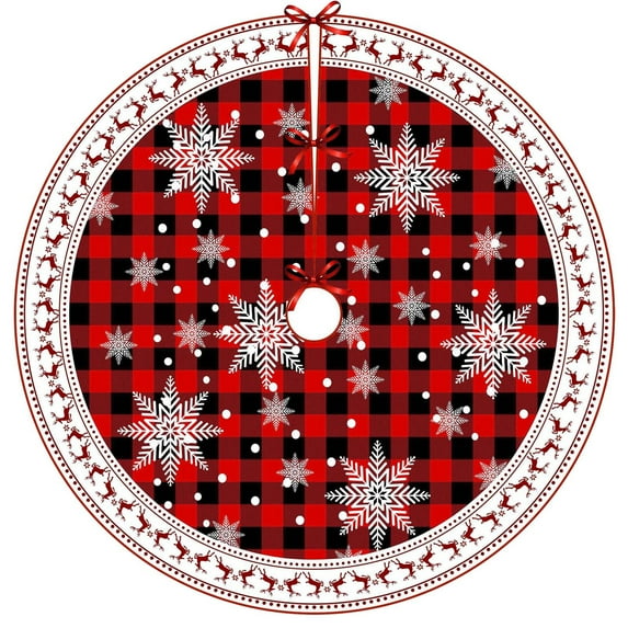 Clearance!Christmas Tree Skirt,American Santa Claus Christmas Holiday Xmas Tree Skirt For Christmas Decorations Skirt Xmas Holiday New Year Party Tree Mat Decor Indoor O