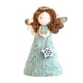 thumbnail image 1 of Hvmvliv Christmas Tree Toppers (3.15x5.5in) Christmas Tree Decoration Christmas Tree Top Decorations Christmas Accessories Pendant Santa Angel Green, 1 of 3