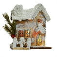 Clearance！ Christmas Village Sets Lighted Miniature Christmas Town