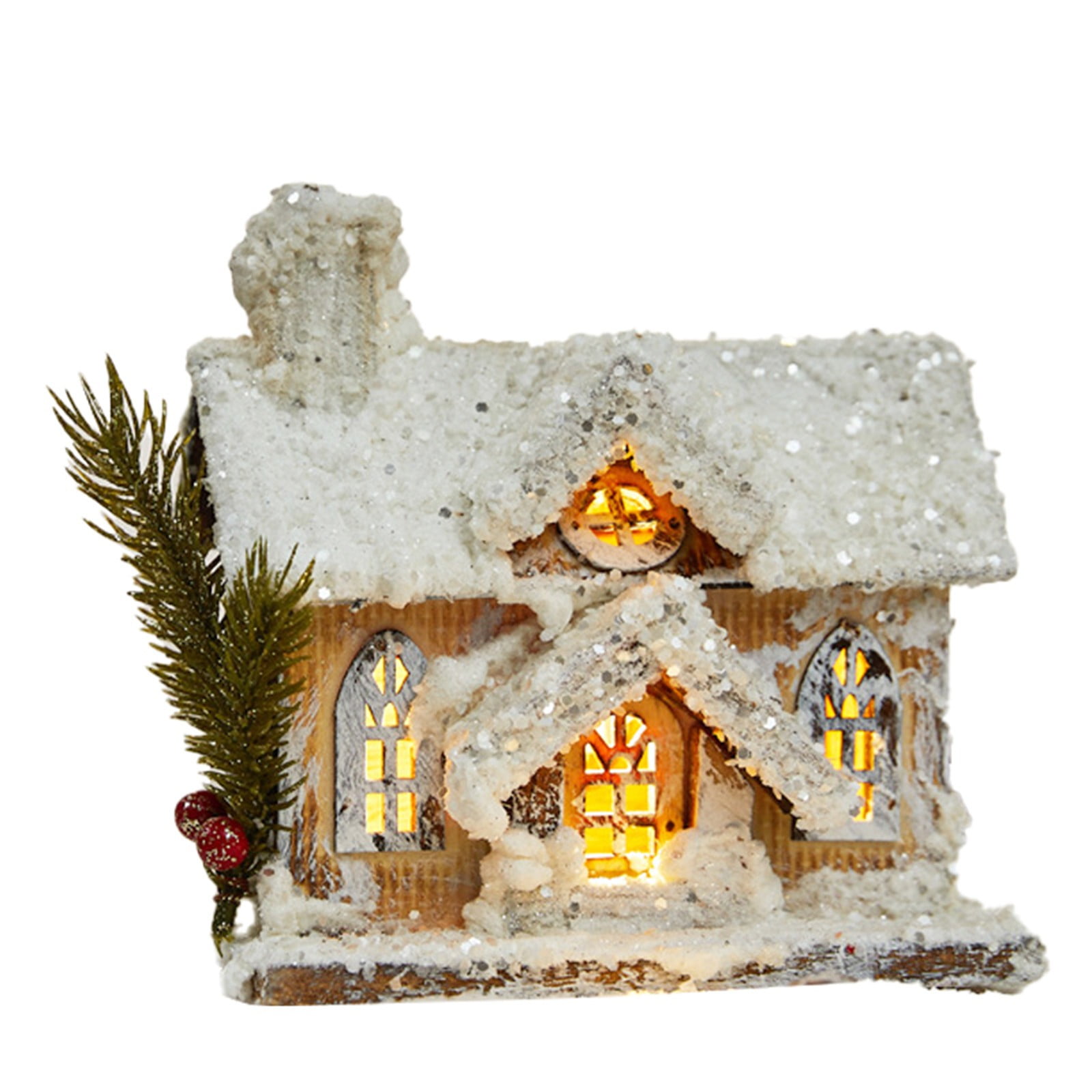 Clearance！ Christmas Village Sets Winter Houses Village Christmas