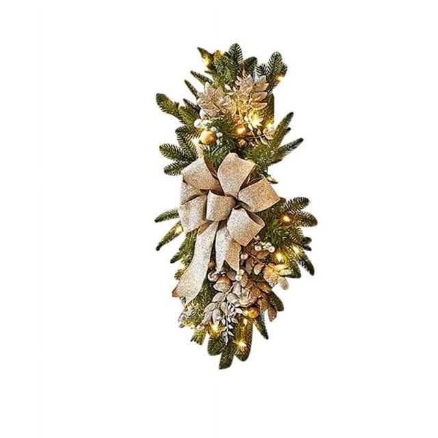 Clearance Christmas Wreaths Christmas Swags & Garlands with Lights