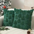 thumbnail image 1 of Clearance!! Christmas decorations,Throw Pillow Christmas Tree Decorative Pillow 18x18 Inch Soft Plush Faux Wool Pillow Home Decors For Sofa Livingroom Bed, 1 of 8