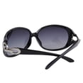 thumbnail image 1 of Clearance! Classic Oval Retro Unique Vintage Inspired Sunglasses Oversized Womens UV Sunglasses Black, 1 of 6