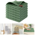 thumbnail image 1 of Clearance Clean Kitchen Fast Absorbent Microfiber Thick Towel Rags And Thick Rags Dry Super Cotton Dishwashing Soft Kitchen Thick Dishcloth Towel Dishcloth Microfiber Wipes for Home & Kitchen Green2, 1 of 4