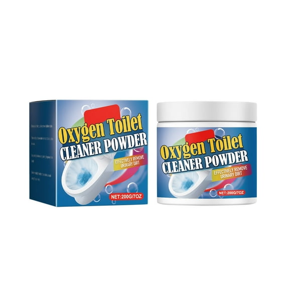Clearance Cleaning Agents under $7 200g Quick Foaming Toilet Bowl Cleaners Bathroom Cleaner Powder,Foam Toilet Cleaner Foaming Powder Household Cleaning
