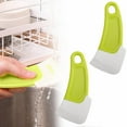 thumbnail image 1 of Clearance Cleaning Brush under $5,Kitchen Food Grade Silicone Spatula 2024 New Reusable Silicone Pot Cleaning Spatula Silicone Pan Cleaning Scraper Upgrade Scratch Spatula Scraper Kitchen Tool, 1 of 8