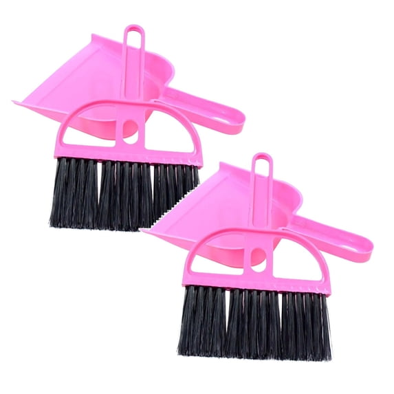 Clearance Cleaning Brush under $6 Small Dustpan And Brush Set Whisk And Dust Pans Mini Hand And Dustpan Cleaning Tool For Cars Desk Keyboard Countertop And Pet Nest